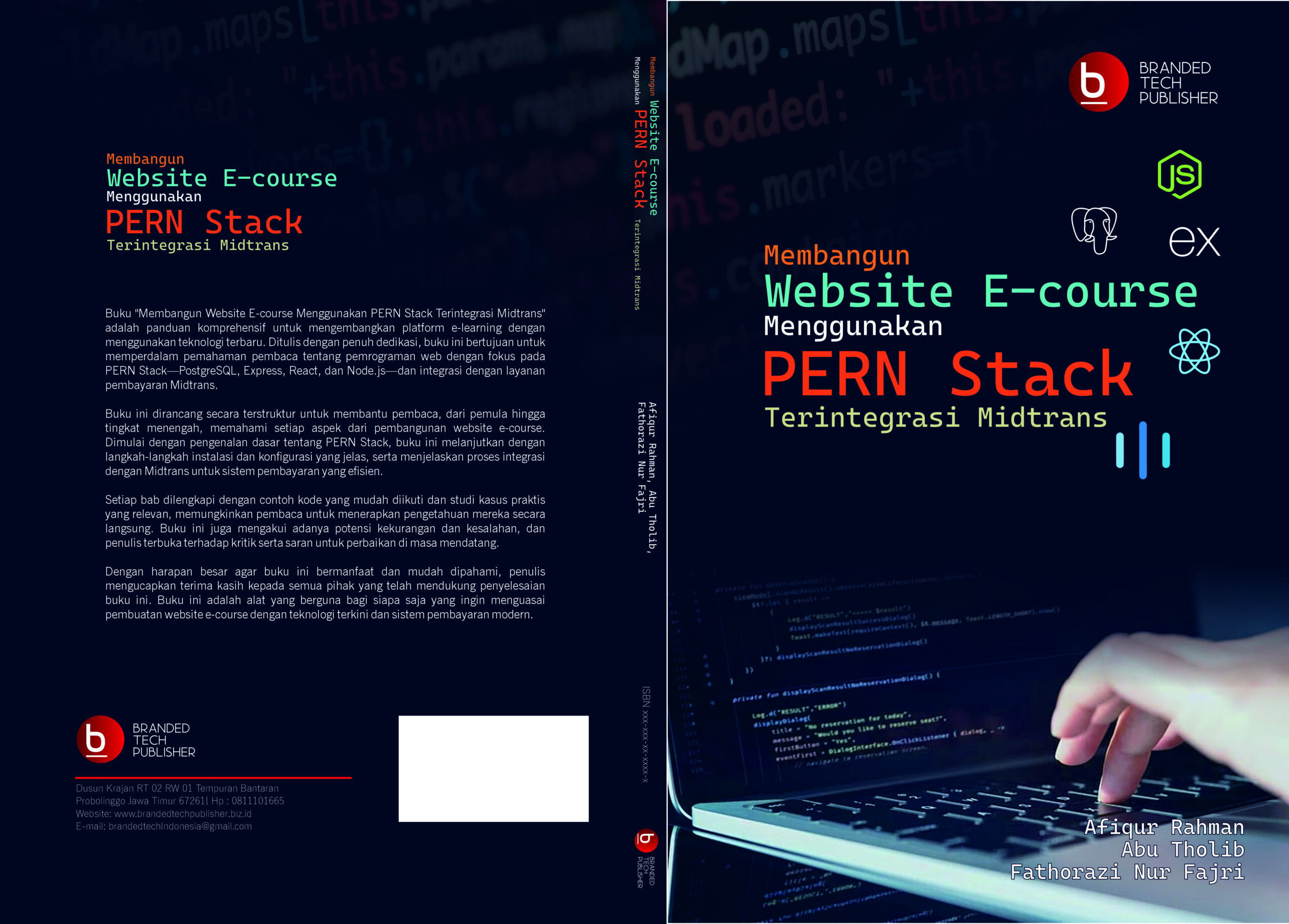 Membangun Website E-course menggunakan PERN Stack Terintegrasi Midtrans
