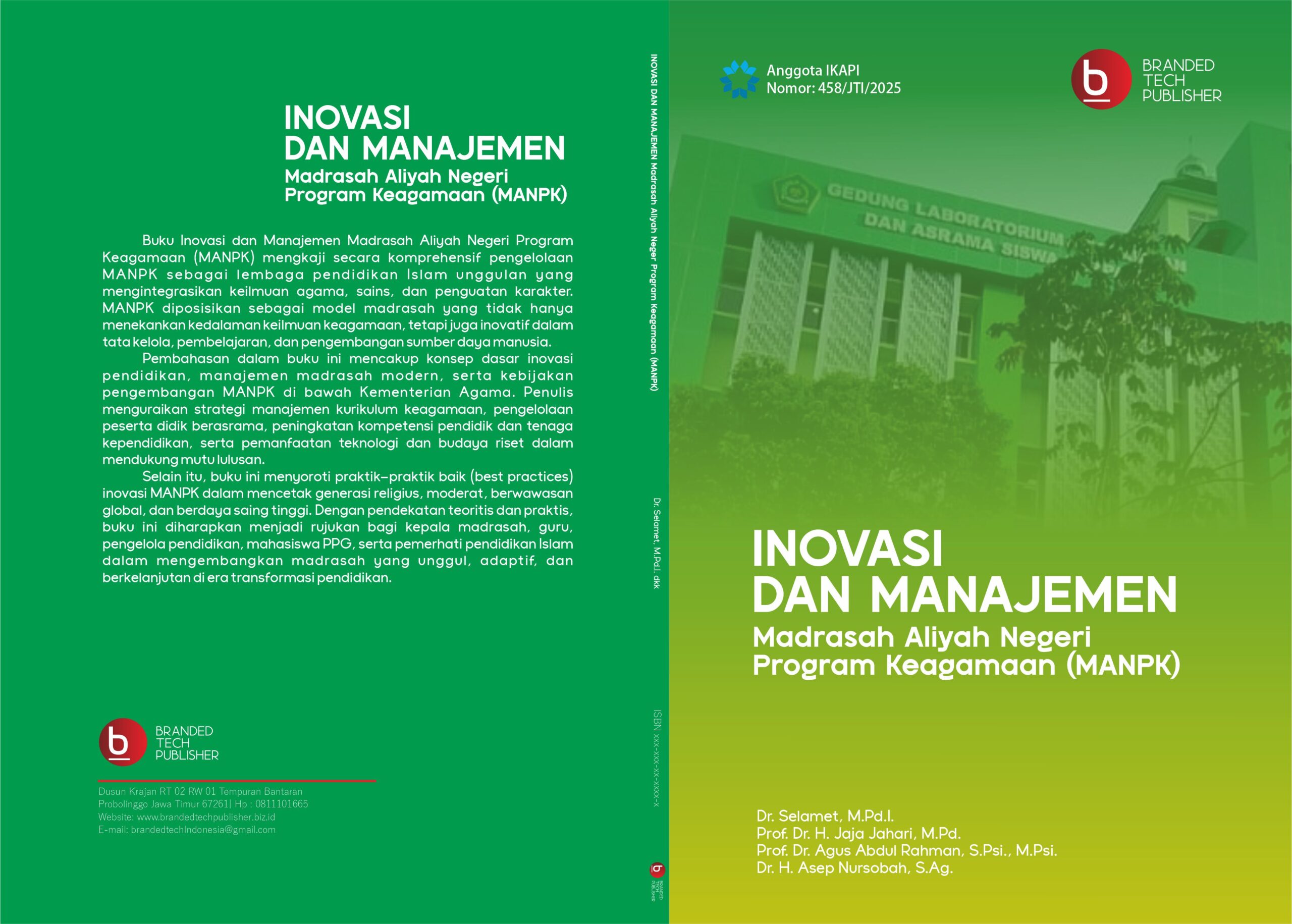 Inovasi dan Manajemen Madrasah Aliyah Negeri  Program Keagamaan (MANPK)