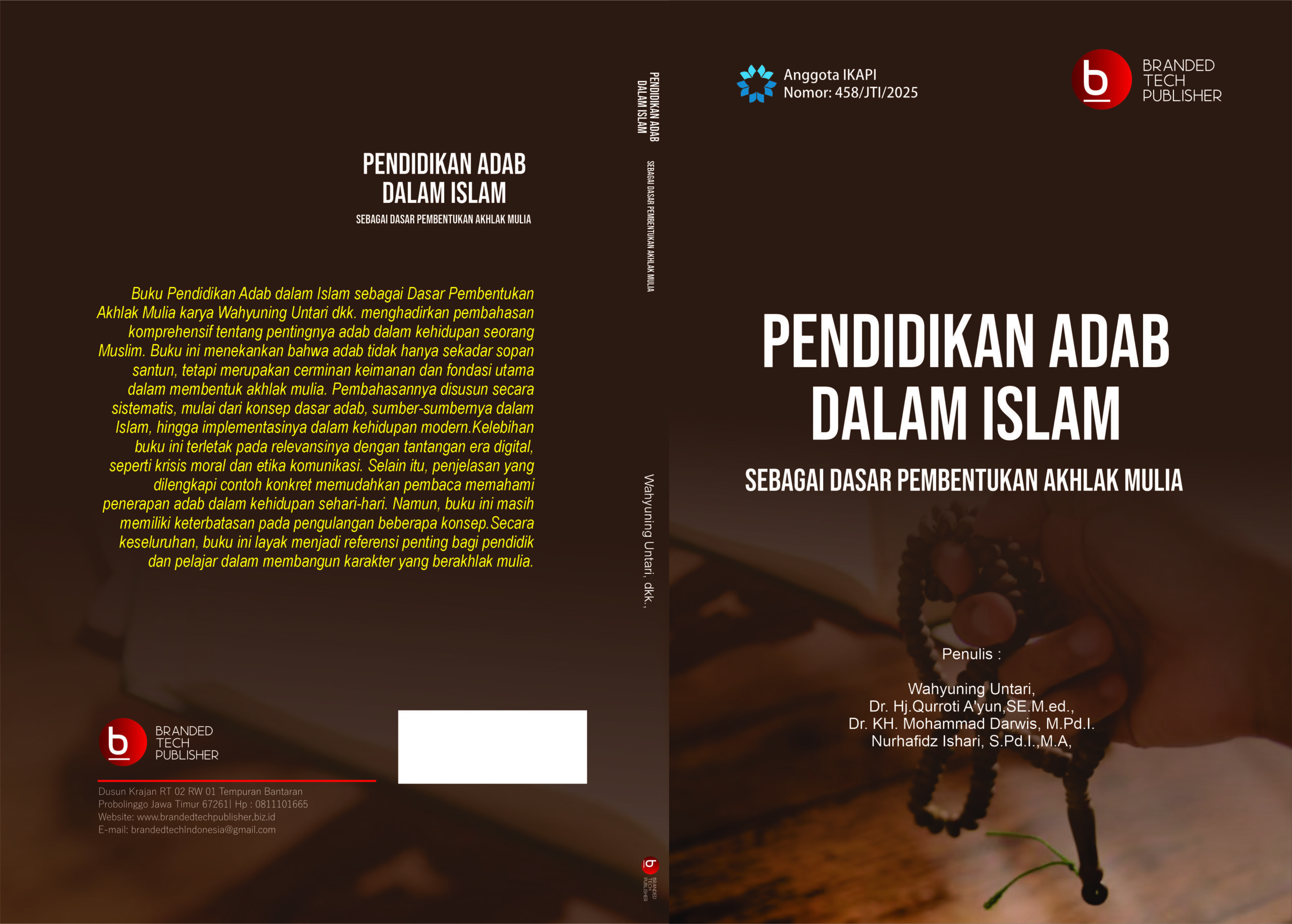 Pendidikan Adab dalam Islam sebagai Dasar Pembentukan Akhlak Mulia