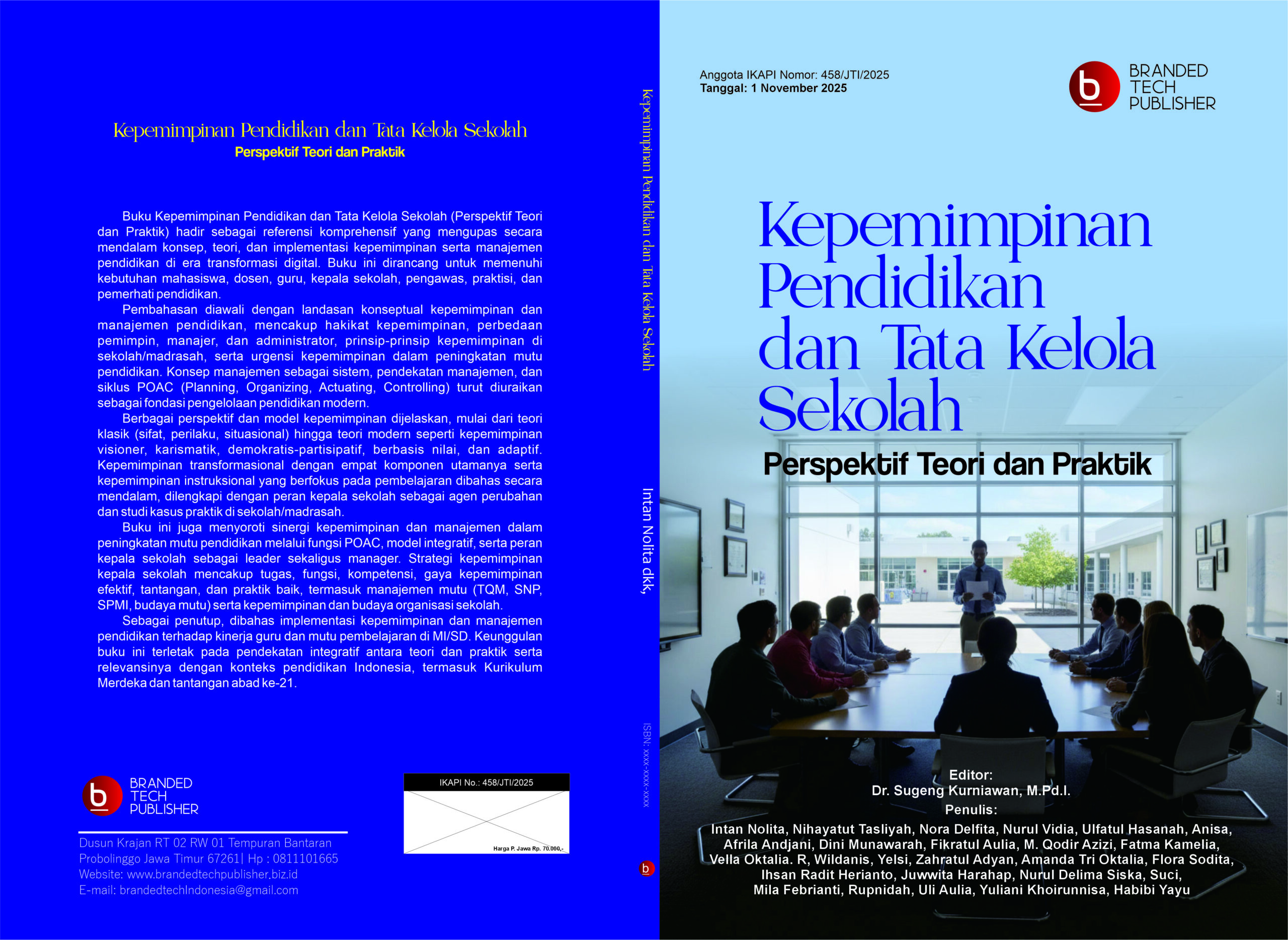 Kepemimpinan Pendidikan dan Tata Kelola Sekolah (Perspektif Teori dan Praktik)